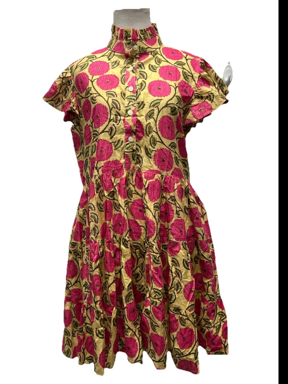 Lil Belle Short Sleeve Floral Dress Size S/M
